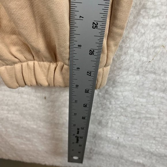 Adidas‎ Jogger Pants Women's Small Halo Blush Cotton Drawstring Fitted 7552 - Picture 5 of 10